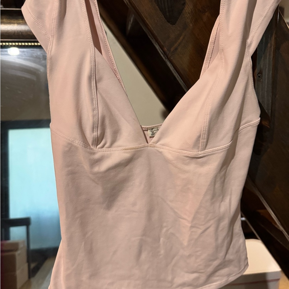 Free People Light Pink Intimate Top